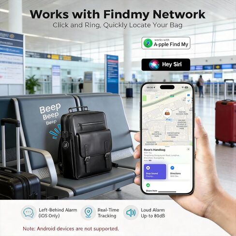 حقيبة ظهر جلدية بقفل بصمة الإصبع للرجال مع جهاز تتبع مضاد للفقدان - حقيبة من الجلد الطبيعي للسفر للعمل والتنقل اليومي، حقيبة كمبيوتر محمول مع غطاء مغناطيسي وجيوب متعددة، هدية للرجال in Kuwait