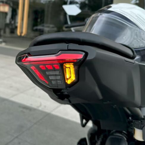 الكل في واحد LED متكامل الذيل ضوء دراجة نارية ل MT-07 MT 07 2025-2026 بدوره إشارة الوامض الخلفي الفرامل ضوء الضوء الخلفي الجمعية 2025 MT07 الملحقات والتوصيل والتشغيل in Kuwait