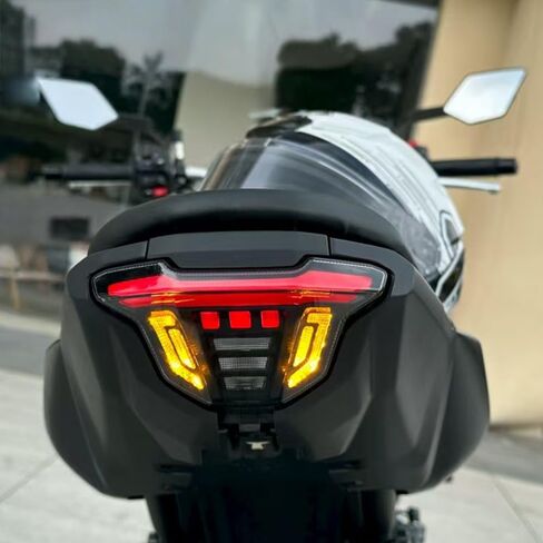 الكل في واحد LED متكامل الذيل ضوء دراجة نارية ل MT-07 MT 07 2025-2026 بدوره إشارة الوامض الخلفي الفرامل ضوء الضوء الخلفي الجمعية 2025 MT07 الملحقات والتوصيل والتشغيل in Kuwait