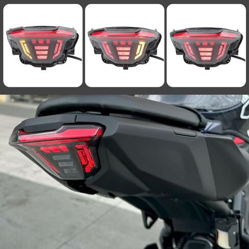 الكل في واحد LED متكامل الذيل ضوء دراجة نارية ل MT-07 MT 07 2025-2026 بدوره إشارة الوامض الخلفي الفرامل ضوء الضوء الخلفي الجمعية 2025 MT07 الملحقات والتوصيل والتشغيل in Kuwait
