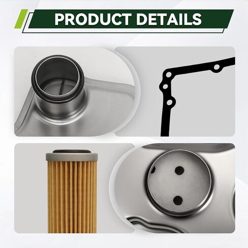 31728-28X0A طقم حشيات وعاء الزيت لمرشح ناقل الحركة يناسب Nissan Altima Rogue Sport Juke NV200، لInfiniti QX50 يستبدل 31726-3JX0A 31726-28X0A 31397-1XF0D 0440436 RE0F10D JF017E in Kuwait