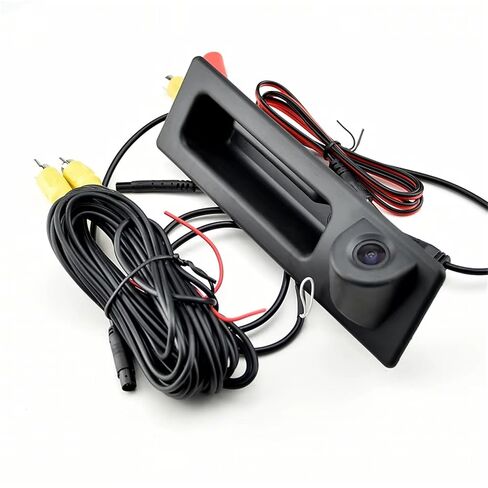 مفتاح تحرير الباب الخلفي لسيارات BMW لـ X4 F26 2013-2016 2017 2018 لـ X5 F15 F85 X6 F16 F86 51247463163 غطاء التمهيد مقبض الباب الخلفي مفتاح الضغط على زر الكاميرا in Saudi Arabia