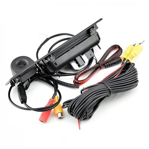 مفتاح تحرير الباب الخلفي لسيارات BMW لـ X4 F26 2013-2016 2017 2018 لـ X5 F15 F85 X6 F16 F86 51247463163 غطاء التمهيد مقبض الباب الخلفي مفتاح الضغط على زر الكاميرا in Saudi Arabia