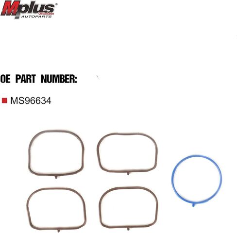 MPLUS MS96634 Intake Manifold Gasket Set Fits 2004-2013 for Mazda 3 / for Ford Focus 2.0L 2.3L in Saudi Arabia