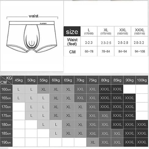3 Pack Soft Men's Boxer Briefs, Convex-side Separated Boxer Briefs, Suitable For Everyday Wear（Gray XL） in Saudi Arabia