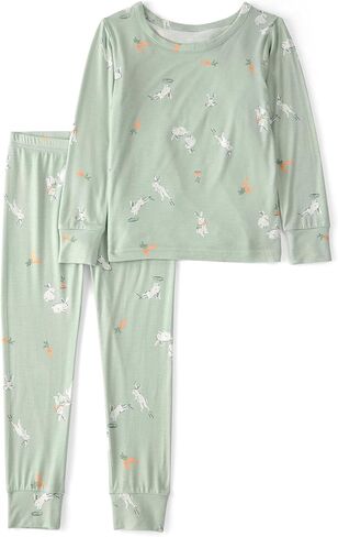 Carter's Baby Girls' Purelysoft Long-sleeve 2-piece Pajamas in Saudi Arabia