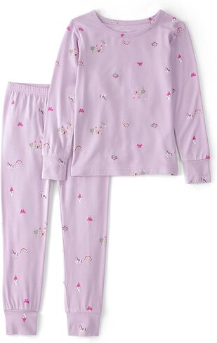 Carter's Baby Girls' Purelysoft Long-sleeve 2-piece Pajamas in Saudi Arabia