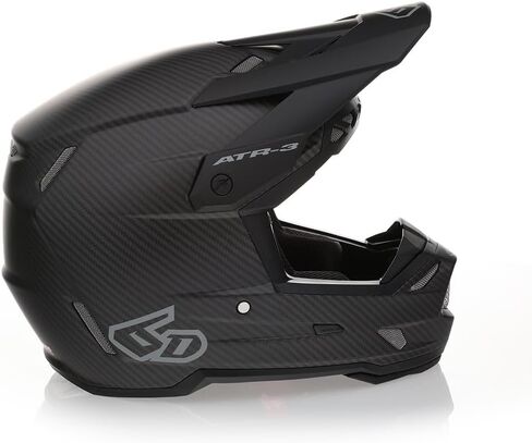 6D HELMETS ATR‑3 خوذة الدراجات النارية الصلبة | نظام تعليق المواد المستنفدة للأوزون من الجيل الخامس، غلاف مركب من الكربون 3K، تهوية بفجوة هوائية | تبريد هواء رام وتصميم قابل لإعادة البناء in Kuwait