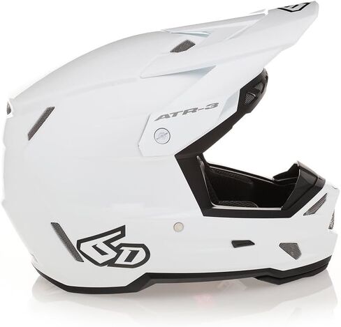 6D HELMETS ATR‑3 Solid Moto Helmet | 5th‑Gen ODS Suspension, 3K Carbon Composite Shell, Air‑Gap Ventilation | Ram‑Air Cooling & Rebuildable Design in Saudi Arabia