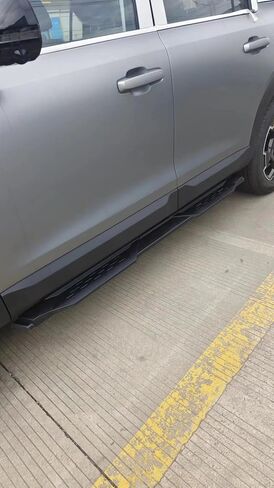 2 قطعة لوحات الجري خطوة القضبان الدواسات يناسب لشركة هيونداي سانتا كروز 2022 2023 2024 2025 لوحة تشغيل ثابتة خطوة جانبية (مع الأقواس)-01 in Kuwait