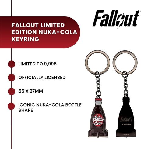 Fanattik Fallout Limited Edition Nuka-Cola Keyring in Saudi Arabia
