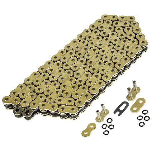 سلسلة محرك كالتريك على شكل حرف O متوافقة مع Yamaha Banshee 350 Yfz350 Yfz-350 1997-2006 / YZ360 1974-1975 ذهبي in Saudi Arabia