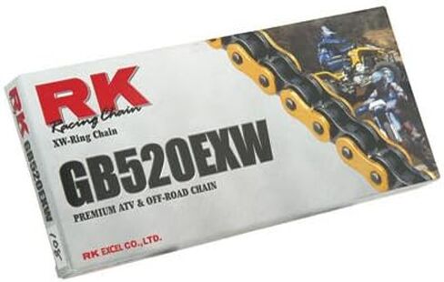 RK 520EXW Gold XW-RING Chain 520x100 for Honda SL350 1969-1973 in Kuwait