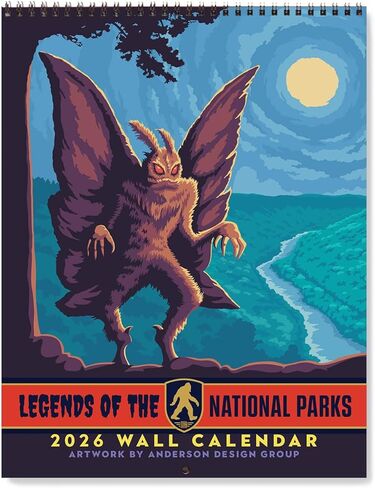 2026 Wall Calendar: Legends of the National Parks (Original by Anderson Design Group) in Saudi Arabia