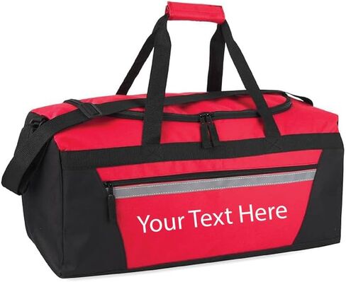 Personalized Passion Duffel Bag for Men & Women - Premium Quality Water-Resistant Travel Duffle - Custom Name Overnight Weekender Bag for Storage - Navy in Saudi Arabia