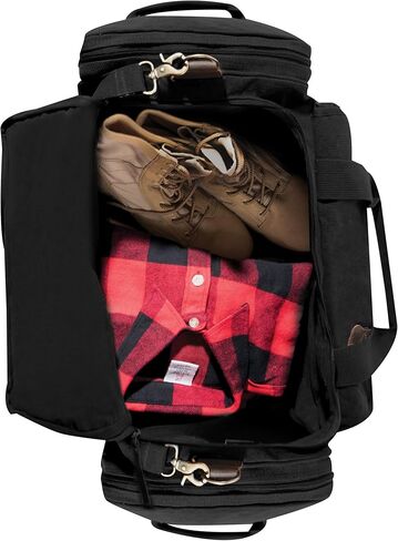Rothco Canvas Long Weekend Bag - Rugged and Spacious Overnight Weekender Travel Duffel in Saudi Arabia
