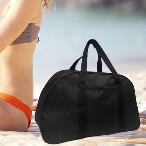 Travel Duffle Bag Gym Bag Handbag Stylish Yoga Bag Lightweight Overnight Bag Travel Handbag for Gym Camping Workout Sports, Black in Saudi Arabia