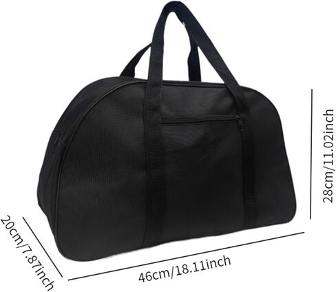 Travel Duffle Bag Gym Bag Handbag Stylish Yoga Bag Lightweight Overnight Bag Travel Handbag for Gym Camping Workout Sports, Black in Saudi Arabia