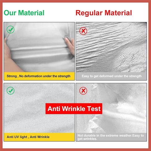 ACROPIX 3L Waterproof Full Car Cover UV Rain Resistant Protection 4.75M 1pcs Car Parts in Saudi Arabia