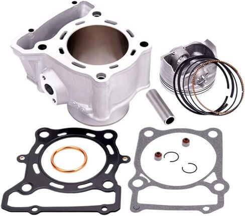 مجموعة مكبس أسطوانة الدراجة النارية 11005-0112 11005-1983 متوافقة مع قطع غيار السيارات والدراجات النارية KLX250 KLX300 BX250 250SL BR250 Z250SL ABS لرقم الجزء 11005-0112 11005-1983 in Kuwait