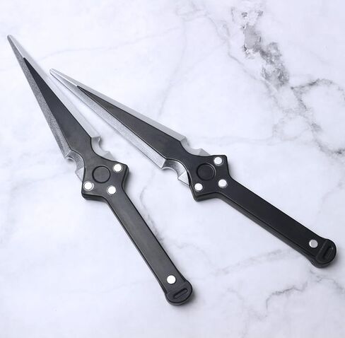 DAYSTART 14'' PU Foam Dagger Prop, Non-Functional Costume Short Sword with Plastic Core for Adult Cosplay, Halloween Display in Saudi Arabia