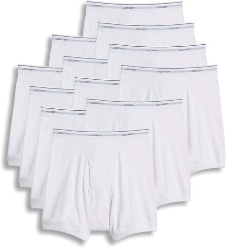 Jockey Men's Underwear Classic 5" Boxer Brief - 12 Pack in Saudi Arabia