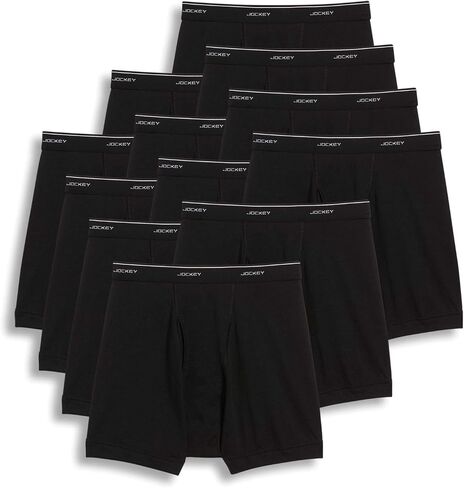Jockey Men's Underwear Classic 5" Boxer Brief - 12 Pack in Saudi Arabia