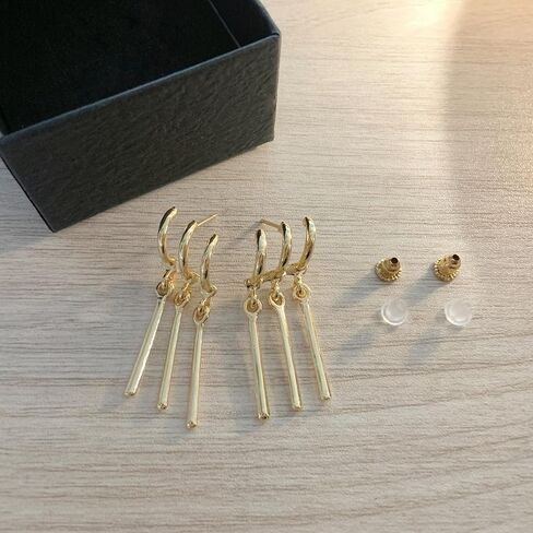 One Piece Anime Earrings Jewelry 2 Piece Set for Men and Women, Just One Ear Piercing, Zoro Cosplay Anime Lovers Stuff Cool Accessories (Gold) in Saudi Arabia