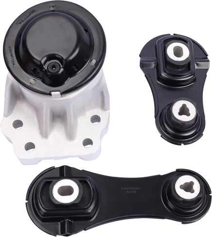 Engine Motor Transmission Mount Kit Compatible with 2010-2019 Flex Taurus Lincoln MKT 3.5L Turbocharged engine & 2010-2016 Lincoln MKS 3.5L Turbocharged engine，Replace OE A5771 A5568 A5569 Set of 3 in Saudi Arabia