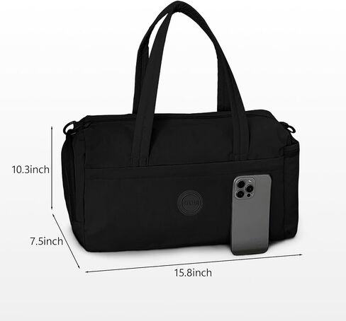 حقيبة رياضية صغيرة للنساء، حقيبة رياضية صغيرة لصالة الألعاب الرياضية مع حجرة للأحذية وجيب مبلل للسفر أثناء ممارسة اليوجا in Kuwait