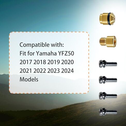 طقم إعادة بناء المكربن ​​Carb متوافق مع Yamaha YFZ50 2017 2018 2019 2020 2021 2022 2023 2024، استبدال 26-10156 2610156 in Kuwait