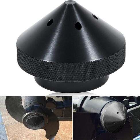 Eliminator Trolling Motor Prop Nut Billet Aluminum Custom Fit For MinnKota 80, 101 and 112 lb Models (GFEL-MK-BK-DP). in Kuwait