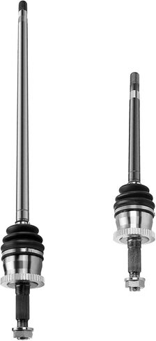 [4WD] Front Driver and Passenger Side CV Axle Compatible with 1999-2004 Jeep Grand Cherokee, 2000 2001 2002 2003 Assembly 60-3298 60-3299, 2 Pcs in Kuwait