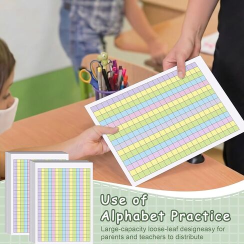 80 Sheets Colored Graph Paper Pad 11.69"x8.26" Math Notebook Grid 1/2 Inch Squares Large Quad Ruled Grid A4 Pastel Squares Graphing Paper for Handwriting Planning Dyslexia People in Kuwait