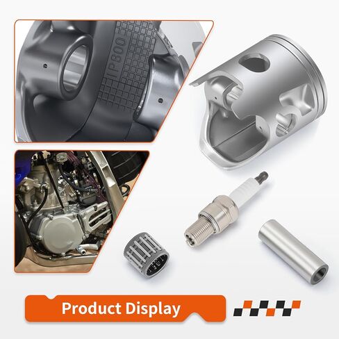 Top End Rubuild Kit STD Bore 66.4mm Piston For Yamaha YZ250 YZ250X 2005-2024 1P8-11631-00-A0 in Saudi Arabia