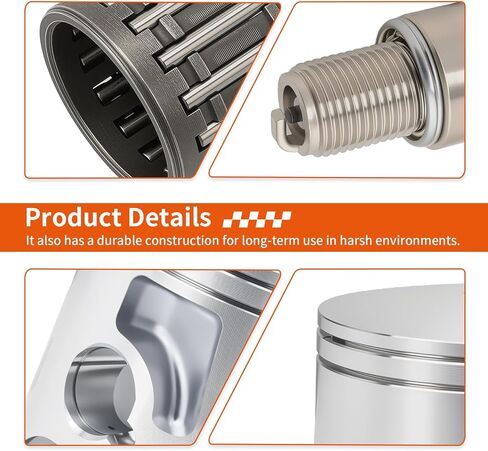Top End Rubuild Kit STD Bore 66.4mm Piston For Yamaha YZ250 YZ250X 2005-2024 1P8-11631-00-A0 in Saudi Arabia