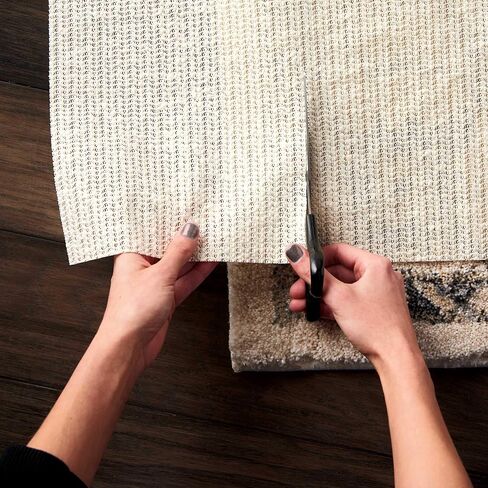 Nourison ALK02 Anchorlock Non Slip Area Rug Pad 5'5" x 7'11", Ivory in Saudi Arabia