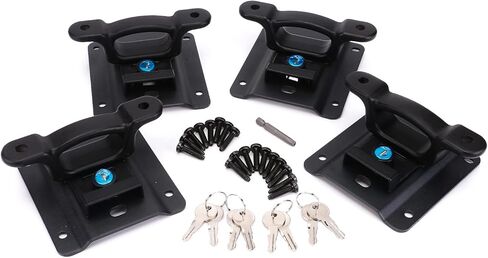 Bed Tie FL3Z-9928408-AB Down Anchors Truck Cargo Bed Tie Downs Boxlink Cleats with Plates Compatible with Ford F150 F250 F350 2015-2021 in Saudi Arabia