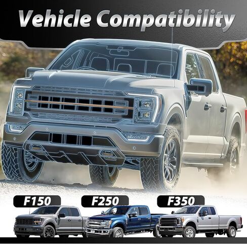 مثبتات ربط لسرير الشاحنة شديدة التحمل لسيارة Ford F150 F250 F350 Raptor 2015-2025، 4 عبوات من أدوات ربط البضائع مع صنبور M6، تحل محل FL3Z-9928408-AB وFL3Z-99000A64-B in Kuwait