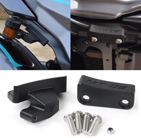 ل MT09 SP 2025 mt09 Gen 4 MT-09 2024-2025 + اكسسوارات دراجة نارية الأسود الخلفي الوتد تقطيع كتل جديد MT09 SP in Kuwait