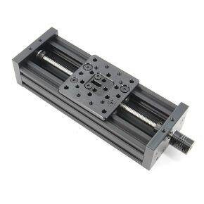Zeberoxyz 350mm Aluminum Profile 4080U Z-axis Screw Slide Table Linear Actuator Kit Linear Module for 3D Printer and CNC Machine