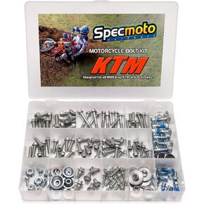 Specmoto Bolt Kit. Fits: KTM & Husqvarna Model Series Dirt Bike (1996-present)