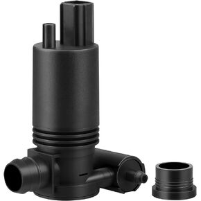 HHCSOP 5093412AA Windshield Washer Pump w/Grommet, Replacement for Jeep Grand Cherokee Commander Liberty | Dodge Grand Caravan Durango | Chrysler Town & Country PT Cruiserr | Range Rover