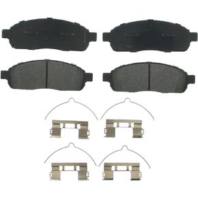 مجموعة وسادات الفرامل القرصية الأمامية Wagner QuickStop ZX1083 لسيارة Ford F-150 موديل 2006