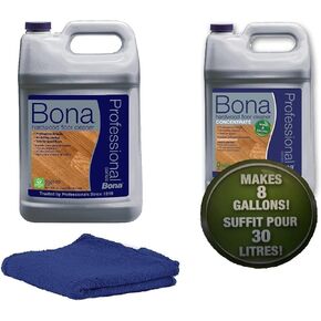 Bona Pro Series Hardwood Floor Cleaner Refill with Concentrate (makes 8 gallons)