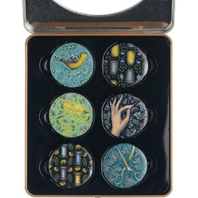 The Quilted Bear Pattern Weights - Multiple Designs of Scratch Resistant Paper Weights/Pattern Weights for Sewing or Cutting Fabric (Catherine Rowe - Sewing Design, 6 x 40mm)