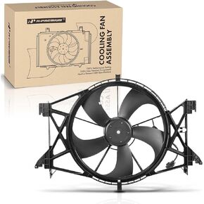 A-Premium Engine Radiator Cooling Fan Assembly Compatible with Select Dodge & Ram Models - Ram 1500 2009-2010, Ram 2500 2010, 1500 2011-2018, 1500 Classic 2019-2021, 2500 2011-2018, 3500, 4500, 5500
