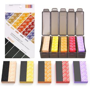 TAPDRA Soft Material Sanding Sponge Set Sandpaper Making Tool Kit Accessories for Dspiae Gundam GK Military Model