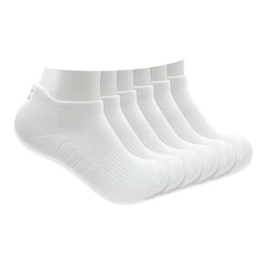 kmaleossy Men's Ankle Running Socks Low Cut Cushioned Athletic Sports Socks 8-10/9.5-11.5 6 Pairs