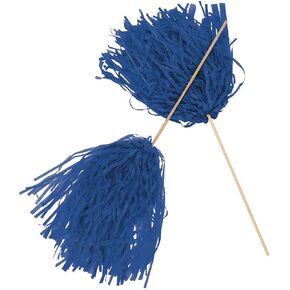 Spirit Pom-Poms - Blue - Novelty Toys & Pom - Poms (24 pieces)